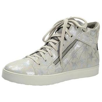 Superfit Damen Sneaker Leder/Textil Grau