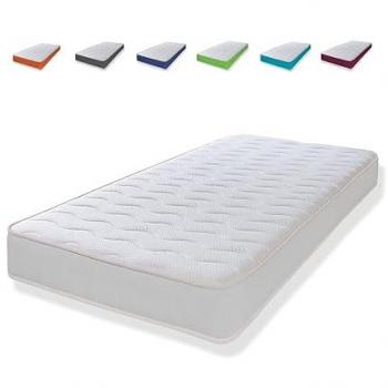 Cooltouch Essentials Wave 18cm Deep Quilted Hybrid Spring Mattress