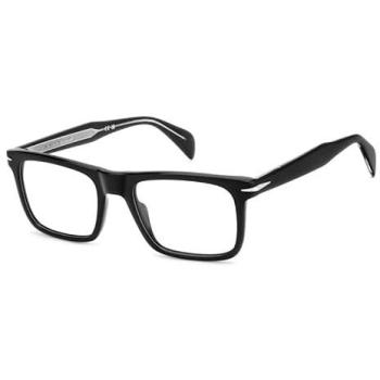David Beckham DB 1191 807 Black Rectangular Optics for All Genders
