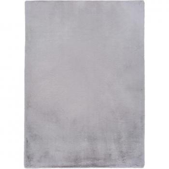 Tapis gris argenté 80x150 cm lavable et doux