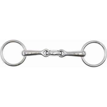 Dubbellok Paardenbit – Zilveren Variant (115)