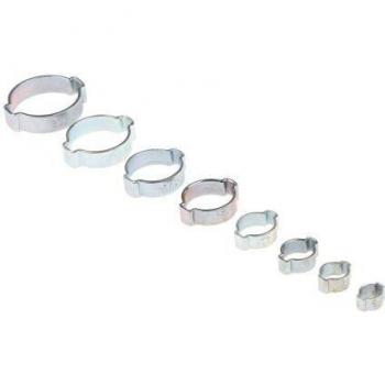 Abrazaderas RS Pro Galvanizadas Ø 5-7 a 23-27 mm
