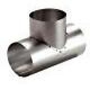 Té de ventilation en TE diamètre 80 mm