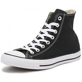 Converse All Star Hi Canvas Sneaker, Unisex Adulto, Nero