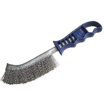 Faithfull FAIWBHANDSS Stainless Steel Crimped Wire Scratch Brush