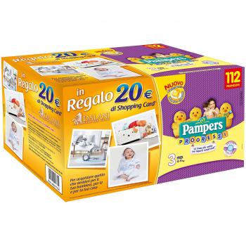 Pampers Progressi Pannolini 4-9 kg Taglia 3