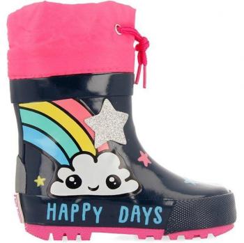Chaussures enfant Gioseppo bleu haute caoutchouc 98389