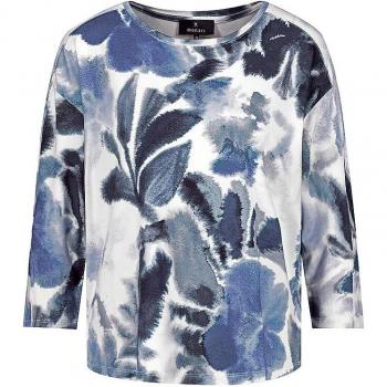 Monari T-Shirt Pullover Blau Damen 34