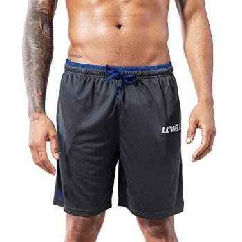 LUWELL PRO Men's Running Shorts with Pockets Quick Dry Breathable Active Gym Shorts for Workout, Training, Jogging