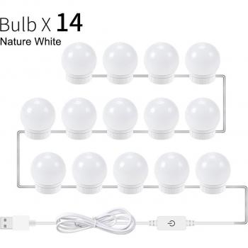 Regulador de Luz 5V para Cosméticos: Espejo Hollywood con LED USB