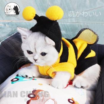 Vêtements pour chat | Costume de chat en molleton quatre saisons