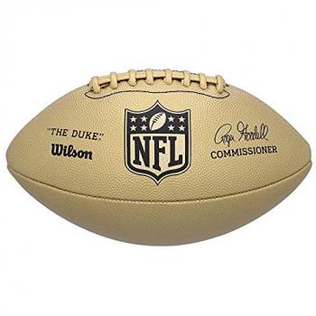 Wilson NFL Duke Golden Metallic Football