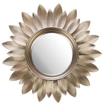 Miroir convexe Sole 30 cm – Amadeus – Or