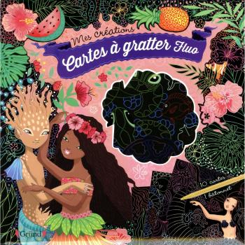 Pochette Cartes à gratter fluo