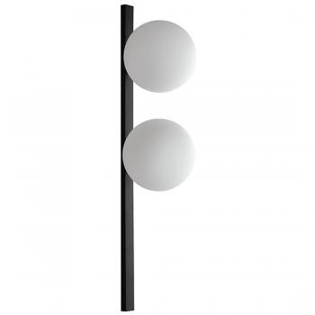 LUCE AMBIENTE DESIGN Applique glamour Enoire nero