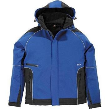 FHB Softshelljacke Walter royal/schwarz
