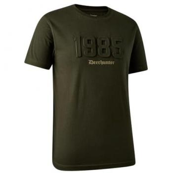 Herren-Deerhunter Jubilee Shirt XL – Olive Green Edition