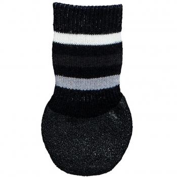 Trixie Calcetines Antideslizantes Negros para Perros