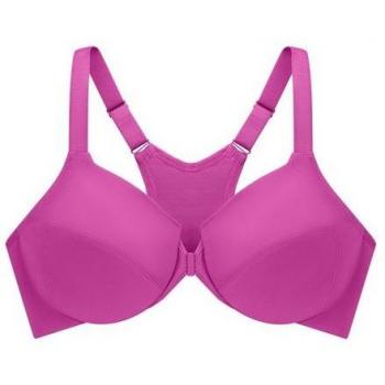 Glamorise Front-Close Purple Smoothing Bra – 44H Plus