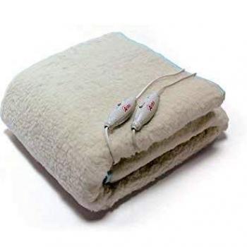 Couverture chauffante 62 w blanc laine