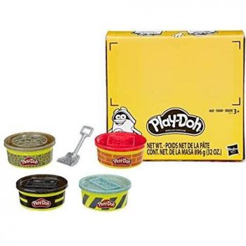 Play-Doh Wielen Klei Set met 4 Potjes en Schepje