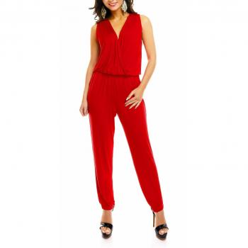 Bauchfreier Wickel-Langer Overall S