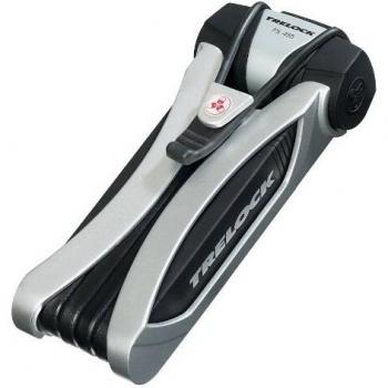 Trelock FS 455/85 Dragonline Antivol pliable avec cadre blanc