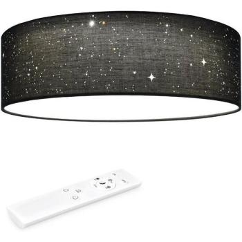Navaris LED-Decke 40 cm in Dunkelgrau – Dimmbar mit Farbtemperatur-Switch