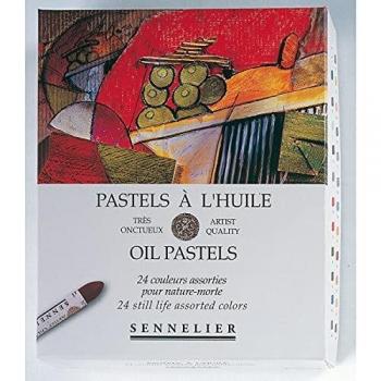 Boîte de 24 pastels à huile