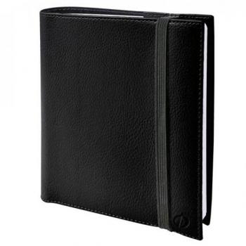 Quo Vadis Terminkalender Time & Life Medium 16x16cm schwarz 2025