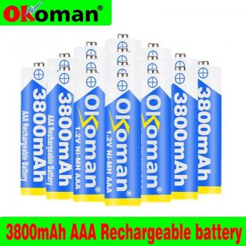 Batterie Ni-MH AAA 1.2V pour Jouets et Lampes