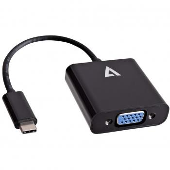 V7 V7UCVGA-BLK-1E USB-C to VGA Adapter