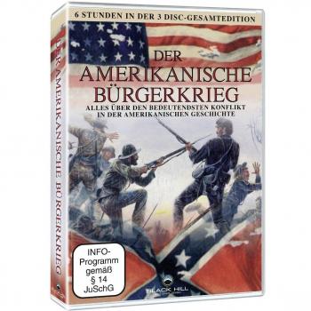 Der amerikanische Bürgerkrieg 3DVD Box