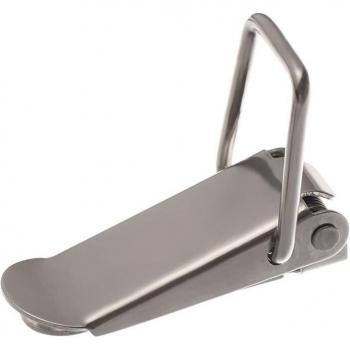 Sliding Door Spring Latch with Hasp