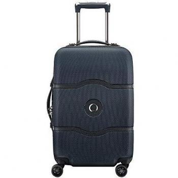 DELSEY Paris Chatelet Air Valise Trolley Cabine 4 Doubles Roues, XXL (85cm-136L), Noir