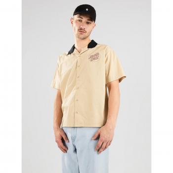 Santa Cruz Venn Dot Camicia Tonalità Marrone