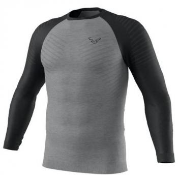 Camiseta interior de manga larga para hombre Dynafit Tour Light Merino en color negro