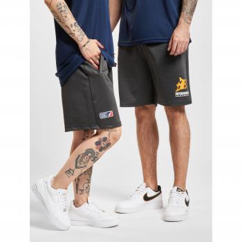 Shorts DEF DEF, Herren, Gr. M, US-Größen, blau (antracite), 100% Polyester, normal, Hosen