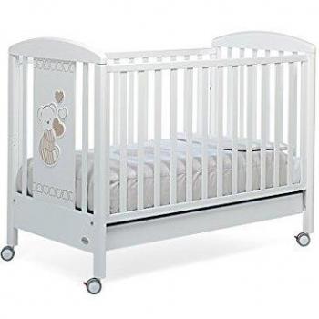 Cameretta con Lettino Foppapedretti Dolcecuore Bianco