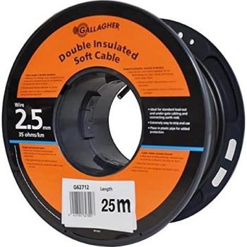 2.5 mm² 25‑M Ground Cable – 35 Ω/km – Gallagher Brand