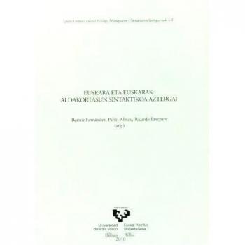 Euskara eta euskarak. Aldakortasun sintaktikoa aztergai