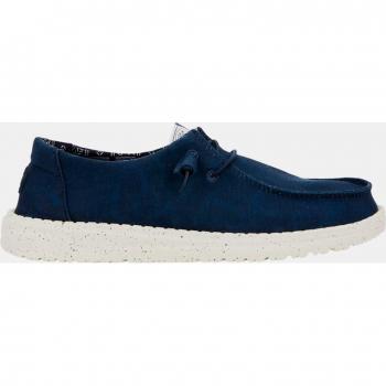 HeyDude Damen Sneaker Wendy Canvas (38) Blau
