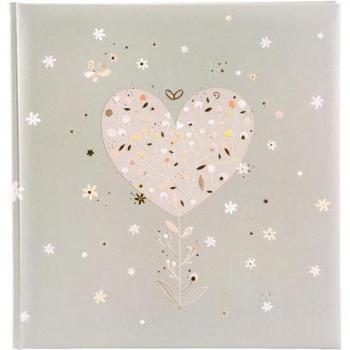 Cuaderno de Imágenes Oro Corazón Sofisticado 30x31 cm