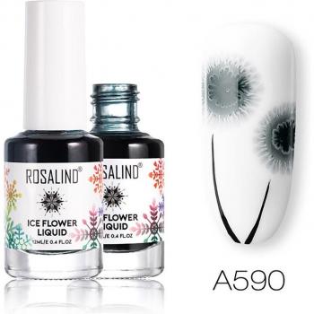 Gel Decorativo ROSALIND 12ml Base Blanca Copos de Nieve