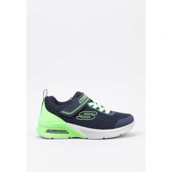 Skechers MICROSPEC MAX Zapatilla Deportiva con Cierre de Velcro para Niño, Color Azul, Talla 27 (otra referencia)