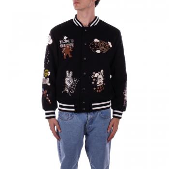 Barrow Jacke Schwarz Größe 48 mit Logopatch