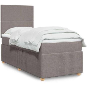 Sofá de Dos Asientos con Tapicería Gris Claro 120 cm – Línea Torana