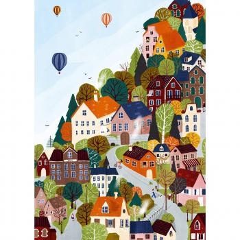Naturtraum Waldstadt Puzzle 1000 Teile