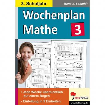 KOHL Verlag Wochenplan Mathe / Klasse 3