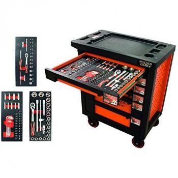 Servante d'atelier complète 82 outils